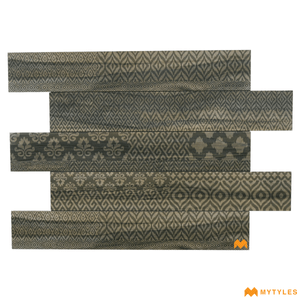 undefined-Vitrified Wooden Plank Tile Code1680 (195x1200mm, Matt)
