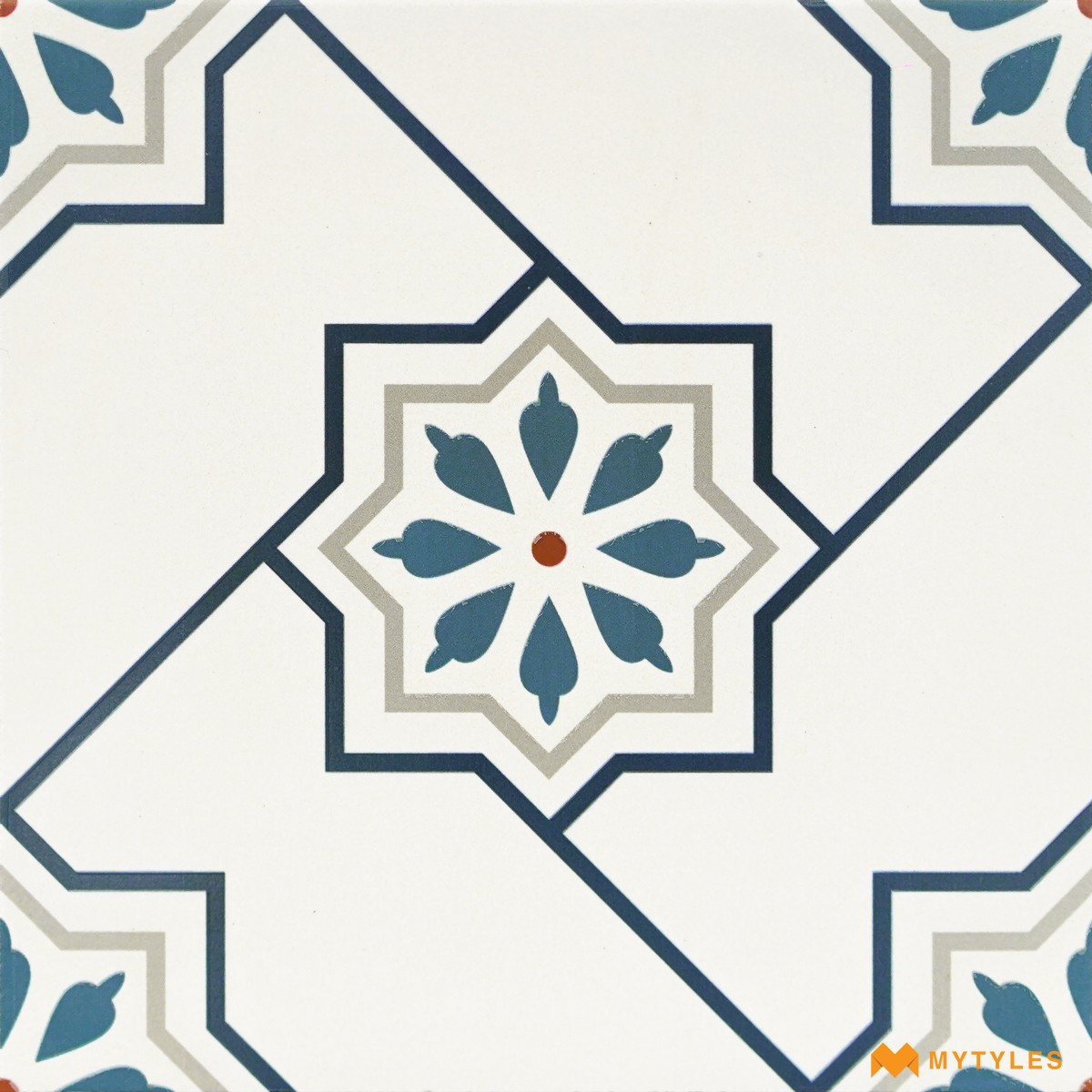 Buy 1x1 Feet Moroccan Wall & Floor Tile Online