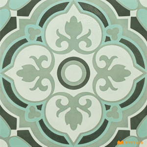 undefined-Vitrified Blue Moroccan Tile Code26902 (300x300mm, Matt)