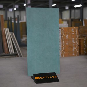 undefined-Vitrified Blue Floor and Wall Tile Code33776 (600x1200mm, Matt)