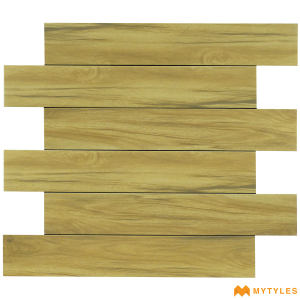 undefined-Porcelain Wooden Plank Tile Code16634 (150x900mm, Matt)