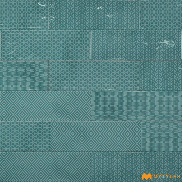 Subway Tiles-Ceramic Subway Wall Tile Code17944 (100x300mm, Glossy)
