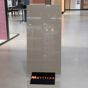 undefined-Vitrified Gray Full Body Floor and Wall Tile Code37257 (600x1200mm, Glossy)