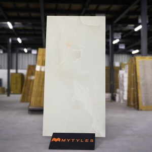 undefined-Vitrified White Floor and Wall Tile Code36160 (600x1200mm, Matt)