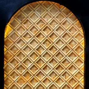 undefined-Natural Teak Square Stone Wall Cladding Code32355 (Random Size, Stone)
