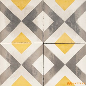 undefined-Athangudi Floor and Wall Tile Code30392 (254x254mm, Matt)