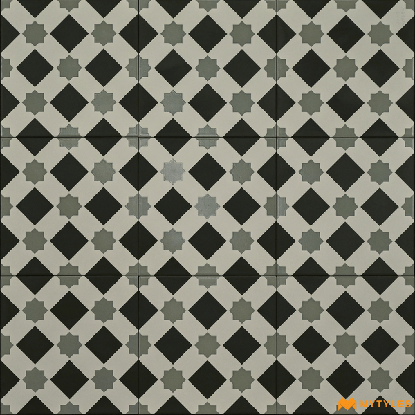 Moroccan Tiles-Ceramic Moroccan Tile Code19589 (200x200mm, Matt)