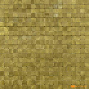 undefined-Mossaic Metal Tile Code23657 (300x300mm, Metallic)