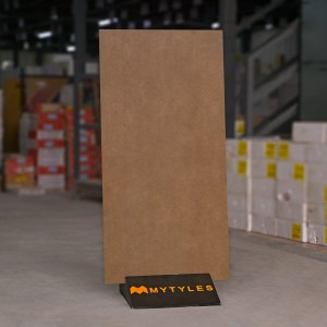 undefined-Vitrified Brown Floor and Wall Tile Code35373 (600x1200mm, Matt)