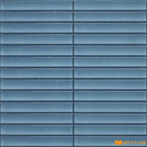 undefined-Ceramic Blue Kitkat Wall Tile Code33893 (300x300mm, Matt)