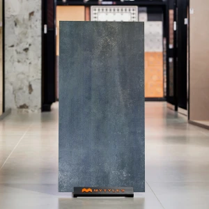 undefined-Vitrified Blue Floor and Wall Tile Code36985 (600x1200mm, Carving Matt)