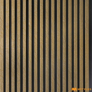 undefined-Brown Louver Wall Panels Code34781 (150x2400mm, Matt)