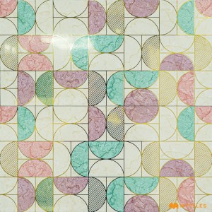 undefined-Multi Color Highlighter Wall Tile Code31358 (300x600mm, Metallic)