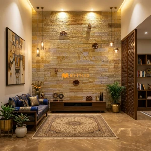 undefined-Natural Stone Wall Cladding Code16458(100x300mm, Stone)-MYT086