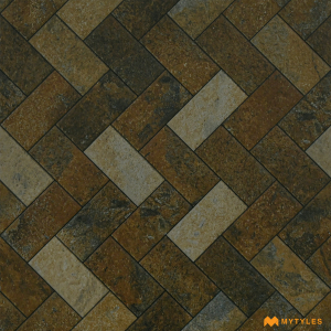 undefined-Vitrified Digital Parking Tile Code26016 (400x400mm, Matt)