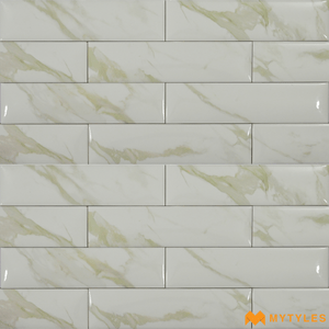 undefined-Imported Ceramic Subway Tile Code12107 (75x300mm, Glossy)