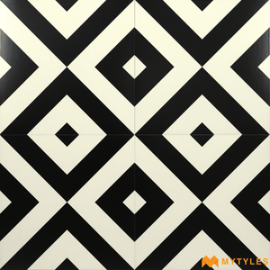 undefined-Ceramic Moroccan Tile Code19836 (300x300mm, Matt)