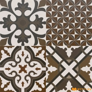 undefined-Porcelain Moroccan Tile Code23443 (600x600mm, Matt)
