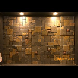 undefined-Natural Stone Wall Cladding Code29650 (300x300mm, Stone)