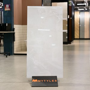 undefined-Vitrified White Floor and Wall Tile Code36977 (600x1200mm, Glossy)