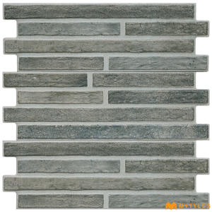 undefined-Imported Grey Brick Wall Tile Code27694 (150x450mm, Matt)