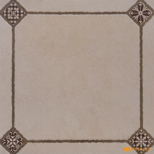 undefined-Vitrified Beige Digital Parking Floor and Wall Tile Code38368 (400x400mm, Matt)