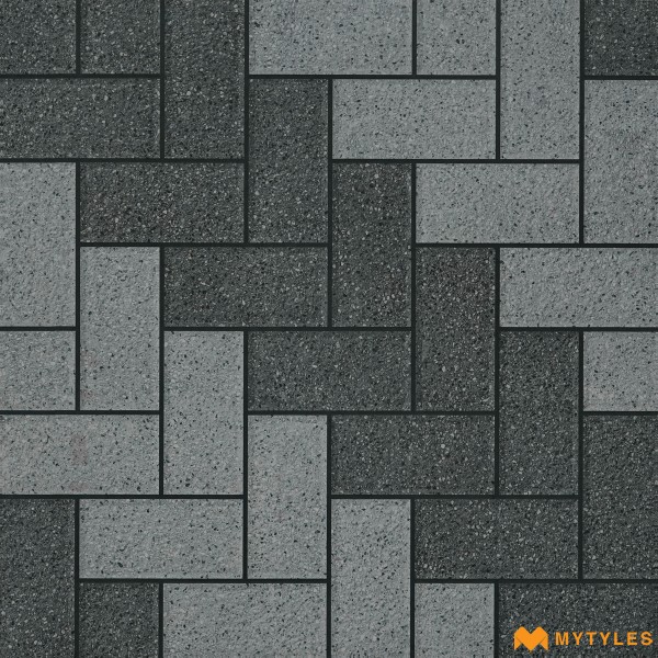 Parking Tiles-Vitrified Grey Digital Parking Floor and Wall Code27984 (600x600mm, Matt)