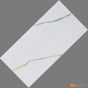 undefined-Vitrified White Floor and Wall Tile Code26952 (600x1200mm, Glossy )