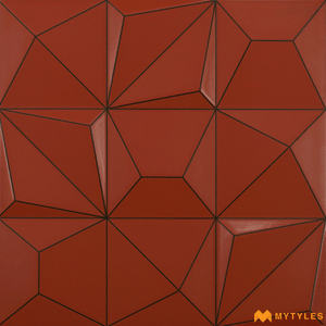 undefined-Ceramic 3D Wall Tile Code3455 (300x300mm, Matt)