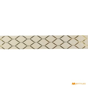 undefined-Vitrified Ivory Highlighter Wall Tile Code31514 (195x1200mm, Metallic)