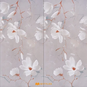 undefined-Vitrified Gray Tropical Floor and Wall Tile Code38317HL (600x1200mm, Sugar)