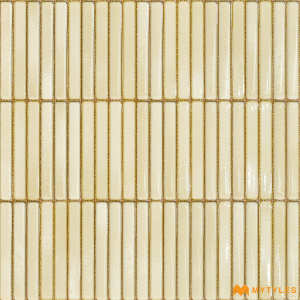 undefined-Ceramic Ivory Kitkat Wall Tile Code26697 (300x300mm, Glossy)