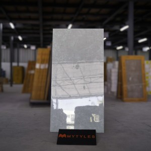 undefined-Vitrified Gray Floor and Wall Tile Code32432 (600x1200mm, Glossy)