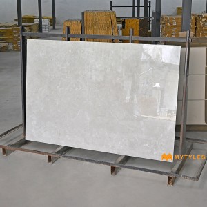 undefined-Vitrified Grey Slab Floor and Wall Tile Code29635 (1200x1800mm, Glossy)