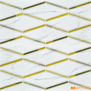 undefined-Ceramic White Highlighter Wall Tile Code26921 (300x600mm, Hi-Glossy)