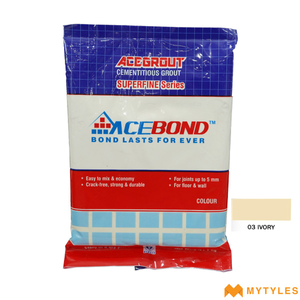 undefined-Acebond Cementitious Grout ( 1kg, Ivory )