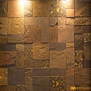 undefined-Natural Stone Wall Cladding Code18141 (300x300mm, Stone)