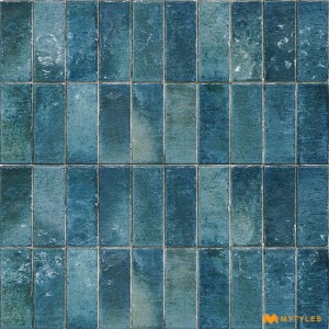 Blue Geometric Tile Code36295