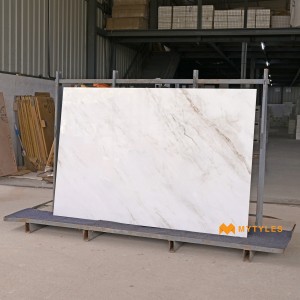 undefined-Vitrified White Floor and Wall Tile Code35705 (1200x1800mm, Glossy)