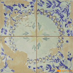 undefined-Imported Moroccan Tile Code9570 (450x450mm, Matt)