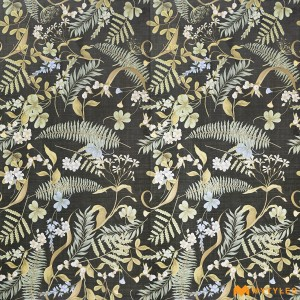 undefined-Imported Black and Green Tropical Wall Tile Code34919 (600x1200mm, Matt)