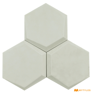 undefined-Imported Hexagon Wall Tile Code1571 (150x170mm, Matt) 