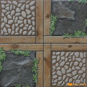 undefined-Vitrified Beige Digital Parking Floor and Wall Tile Code29933 (300x300mm,Matt)