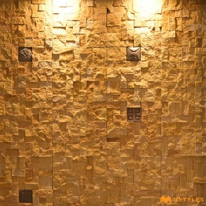 undefined-Natural Stone Wall Cladding Code16449 (290x290mm, Stone)-MYT072