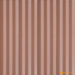 undefined-Pink Fluted Wall Tile Code28867 (75x300mm, Matt)