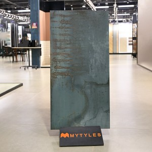 undefined-Vitrified Blue Floor and Wall Tile Code37074 (600x1200mm, Matt)