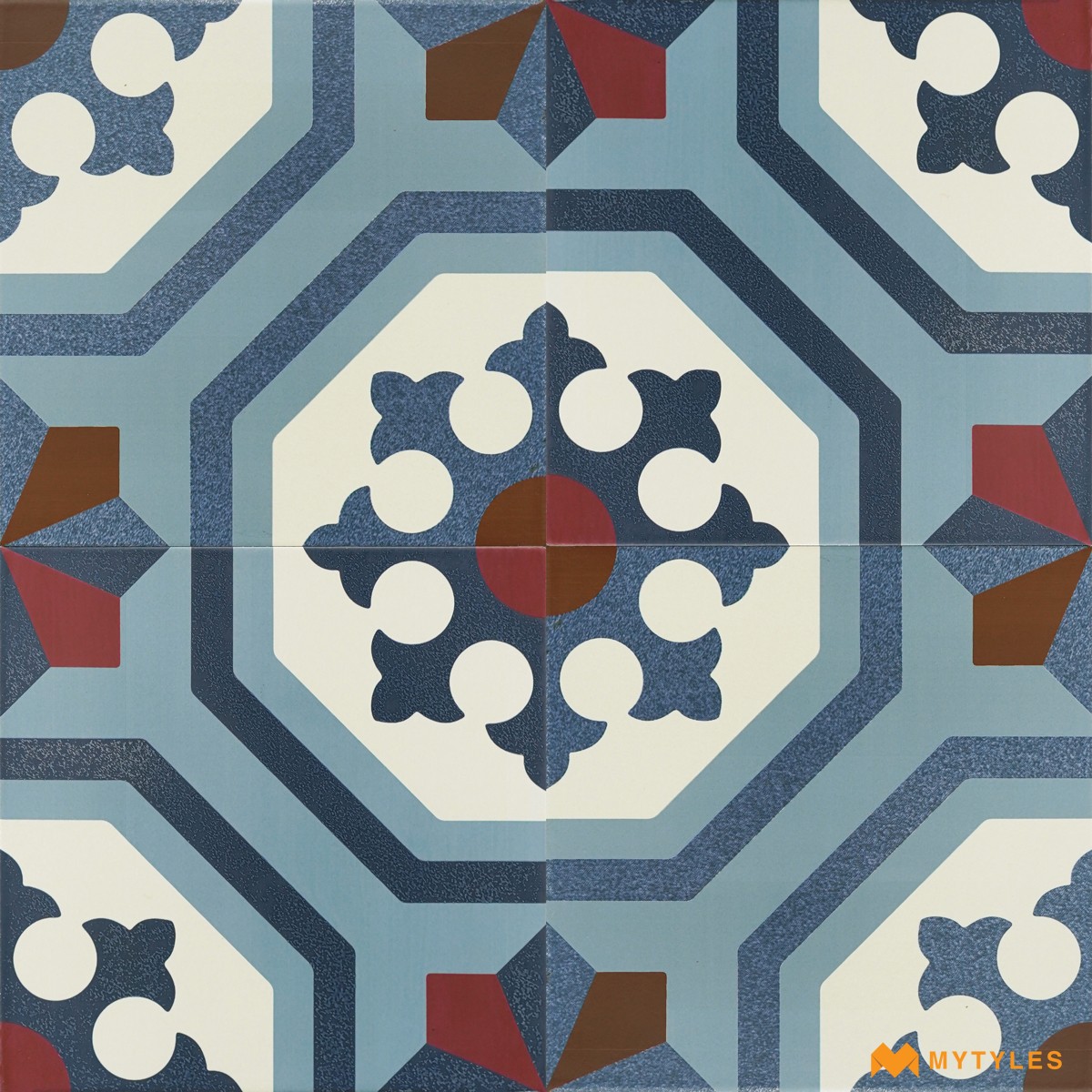 Buy 1x1 Feet Moroccan Wall & Floor Tile Online