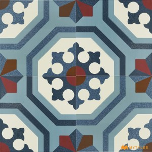 undefined-Vitrified Moroccan Tile Code23034 (300x300mm, Matt)
