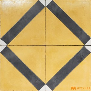 undefined-Athangudi Tile Code20958 (254x254mm, Matt)