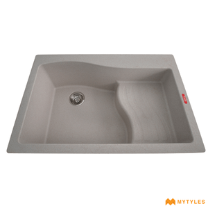 undefined-Futura Kitchen Sink - Quartz Series FS 3322 NQ Wheat Spot Code14133 (33x22 Inch, Single Bowl )